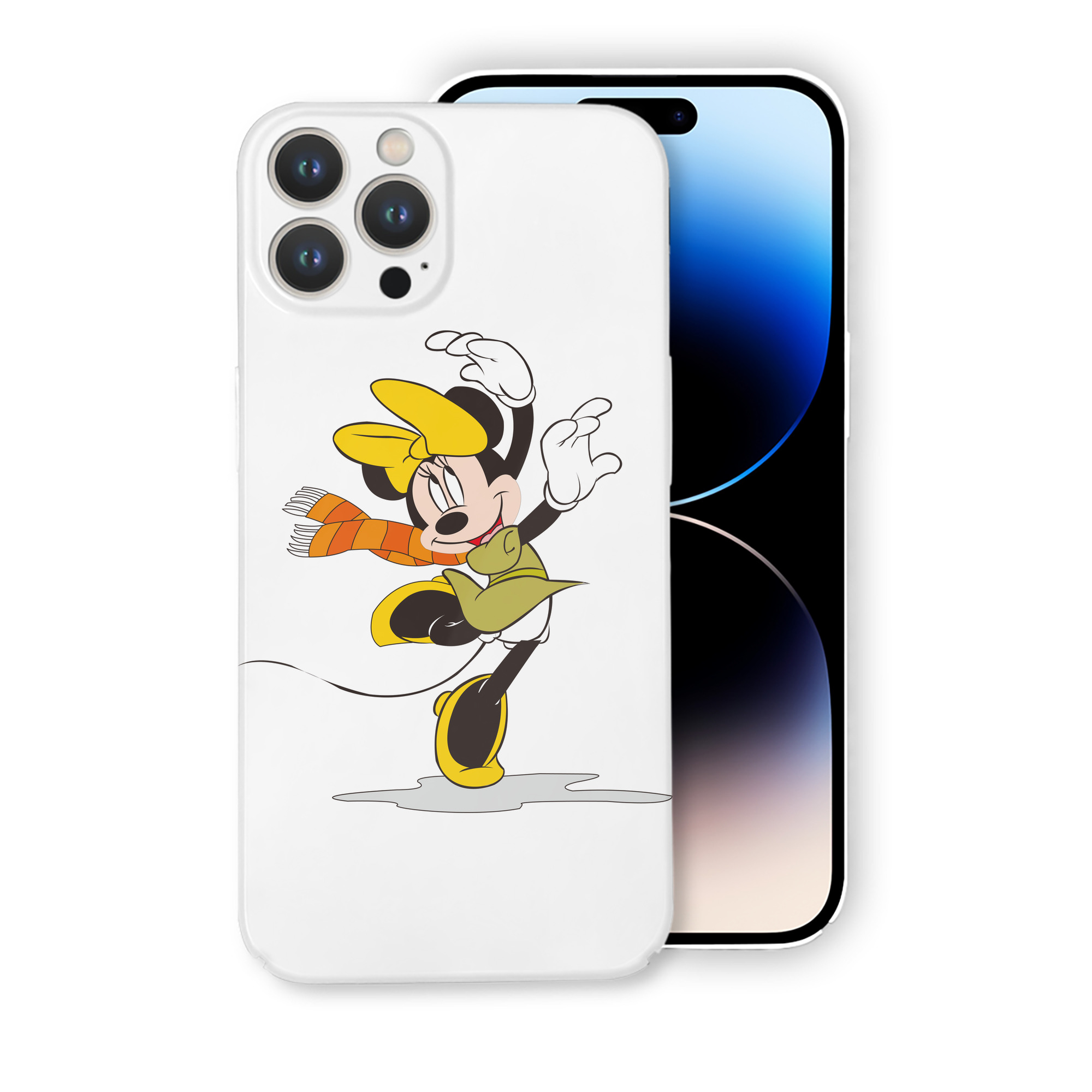 （画像用） ミッキーマウス Mickey Mouse 【iPhone 14シリーズ対応】ハードケース